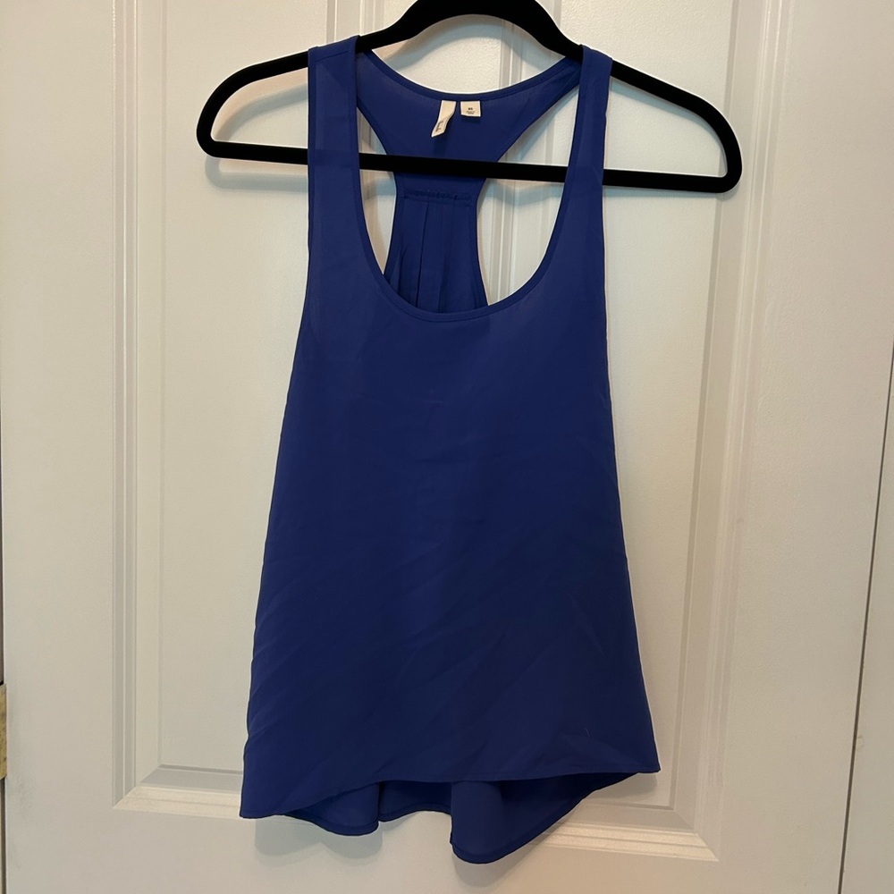 Frenchi Royal Blue Tank Top